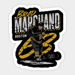 Brad Marchand Boston Crack Sticker